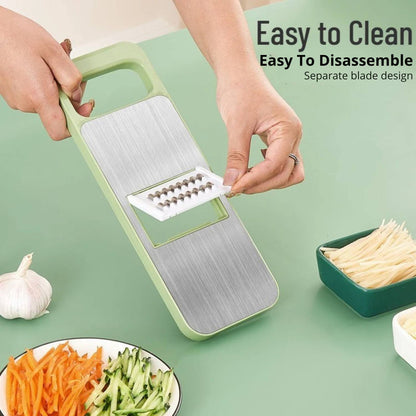 Stainless Steel 5in1 Multifunctional Vegetable Slicer Cutter