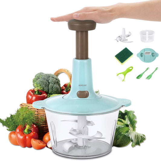 Multifunction Hand Push Chopper 2L